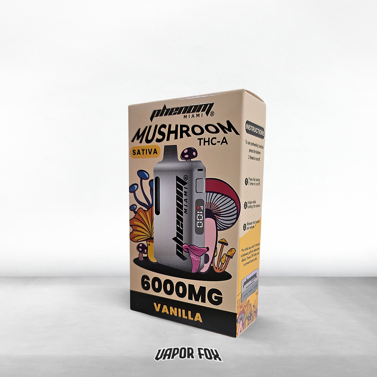 PHENOM 6000MG - THC/MUSHROOM